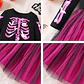 Rainbow Skeleton Dress – Glow-in-Dark Halloween - thumbnail 5