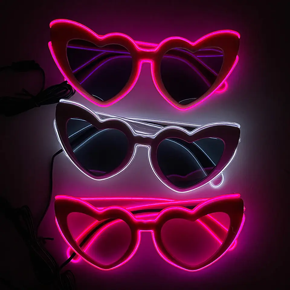LED Glow Glasses – EL Wire Party Accessory 3