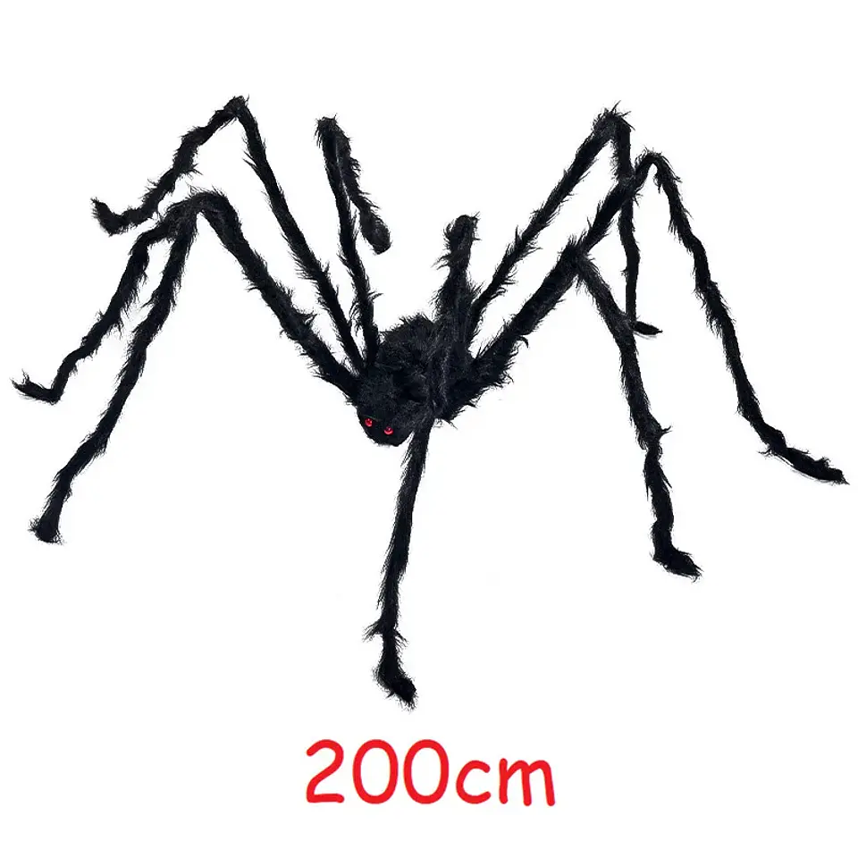 Giant Plush Spider – Halloween Decoration 10