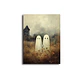 Retro Ghost Canvas Print – Halloween Wall Art - thumbnail 7