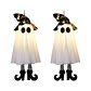 LED Light-Up Witch & Ghost Hanging Ornaments - thumbnail 8