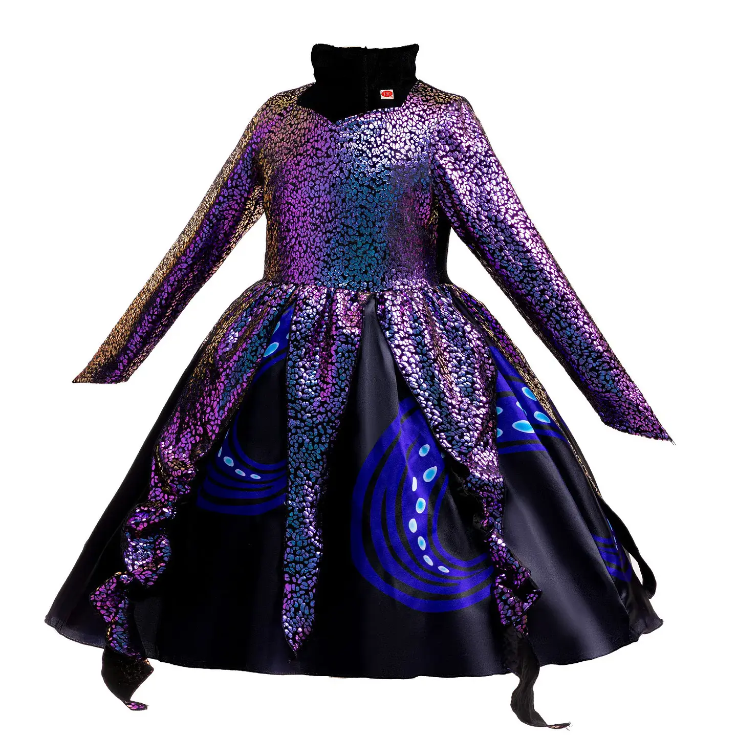 Sea Witch Octopus Costume Dress – Girls Halloween 3