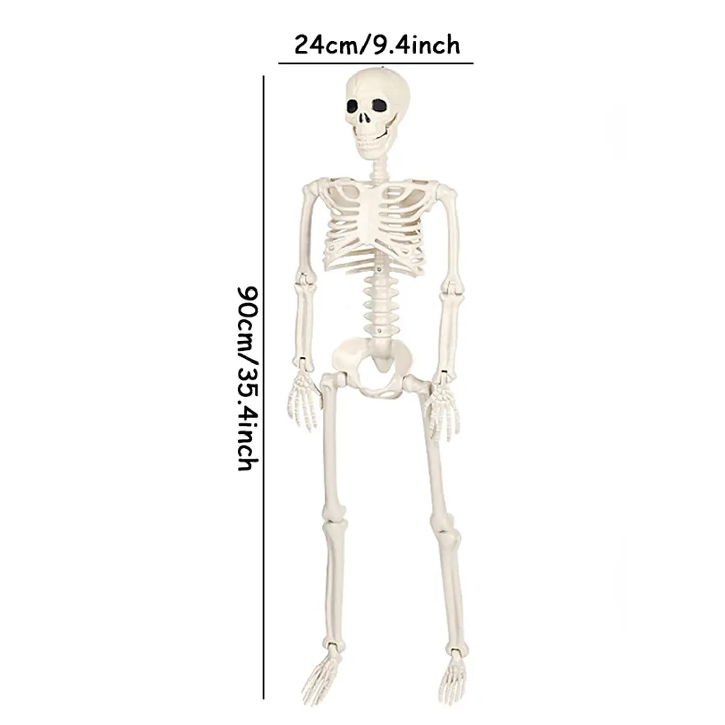 Movable Skeleton Decoration – Halloween Prop 7