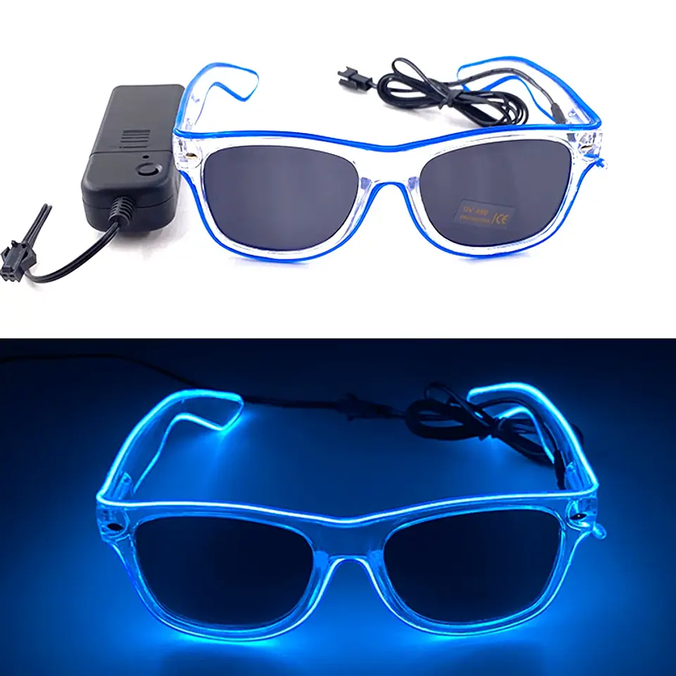 LED Glow Glasses – EL Wire Party Accessory 4