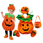 Pumpkin Baby Costume Set – Halloween Cosplay - thumbnail 7