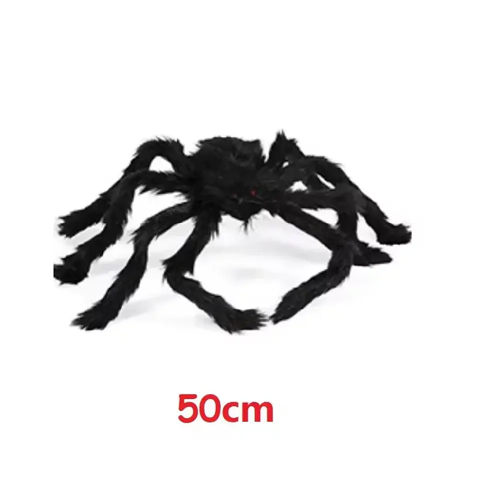 Giant Plush Spider – Halloween Decoration 12