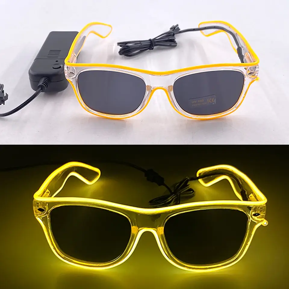 LED Glow Glasses – EL Wire Party Accessory 6