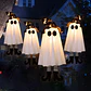 LED Light-Up Witch & Ghost Hanging Ornaments - thumbnail 11