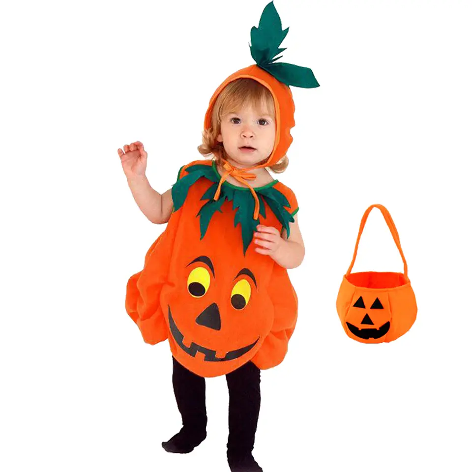 Pumpkin Baby Costume Set – Halloween Cosplay 8