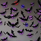 3D LED Bat Spider Night Light – Halloween Decor - thumbnail 11