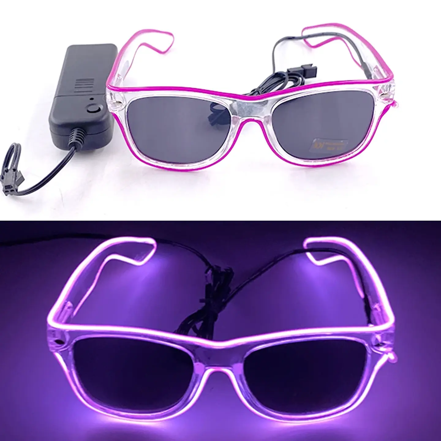 LED Glow Glasses – EL Wire Party Accessory 8