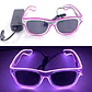 LED Glow Glasses – EL Wire Party Accessory - thumbnail 8