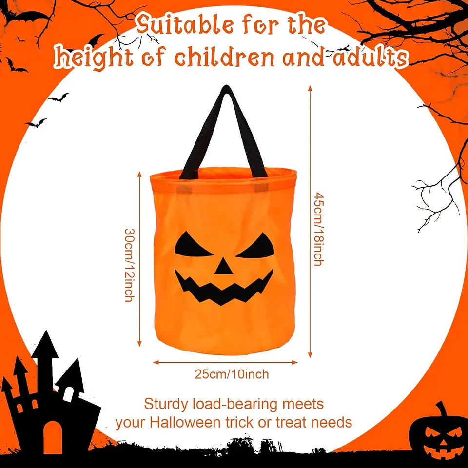 LED Glow-in-the-Dark Candy Bucket – Halloween 6