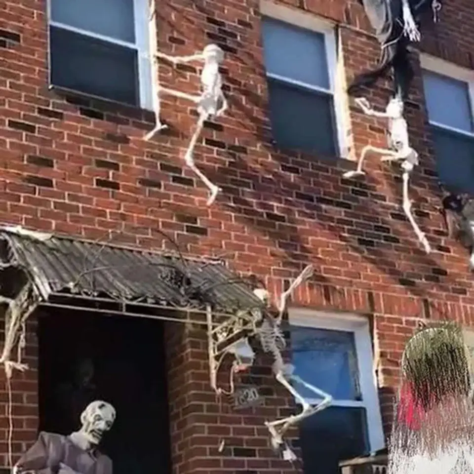 Movable Skeleton Decoration – Halloween Prop 11