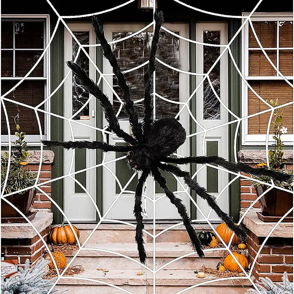 Giant Plush Spider – Halloween Decoration 15