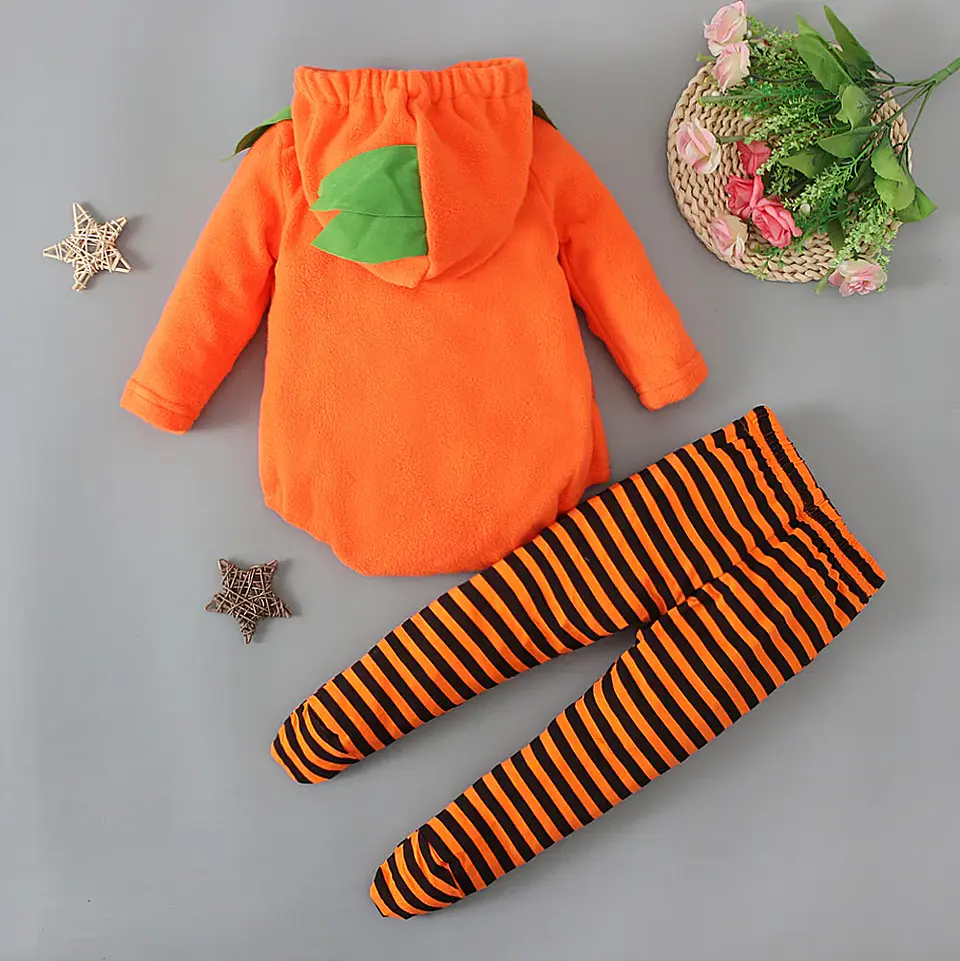 Pumpkin Cosplay Baby Costume – Halloween Jumpsuit 22