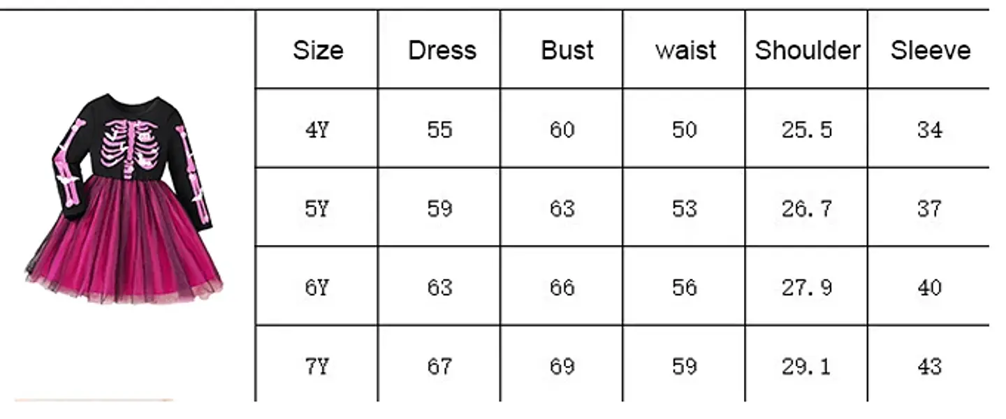 Rainbow Skeleton Dress – Glow-in-Dark Halloween 9