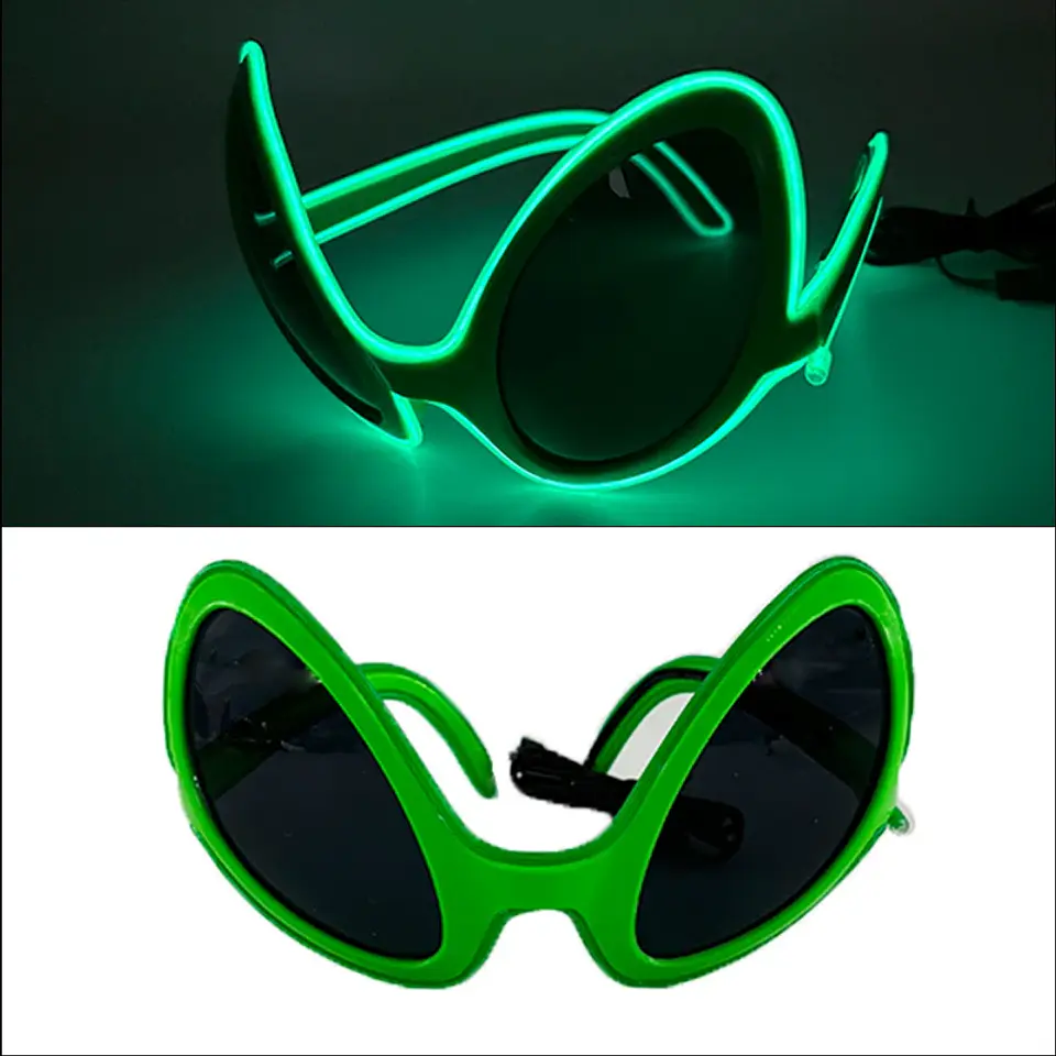 LED Glow Glasses – EL Wire Party Accessory 12