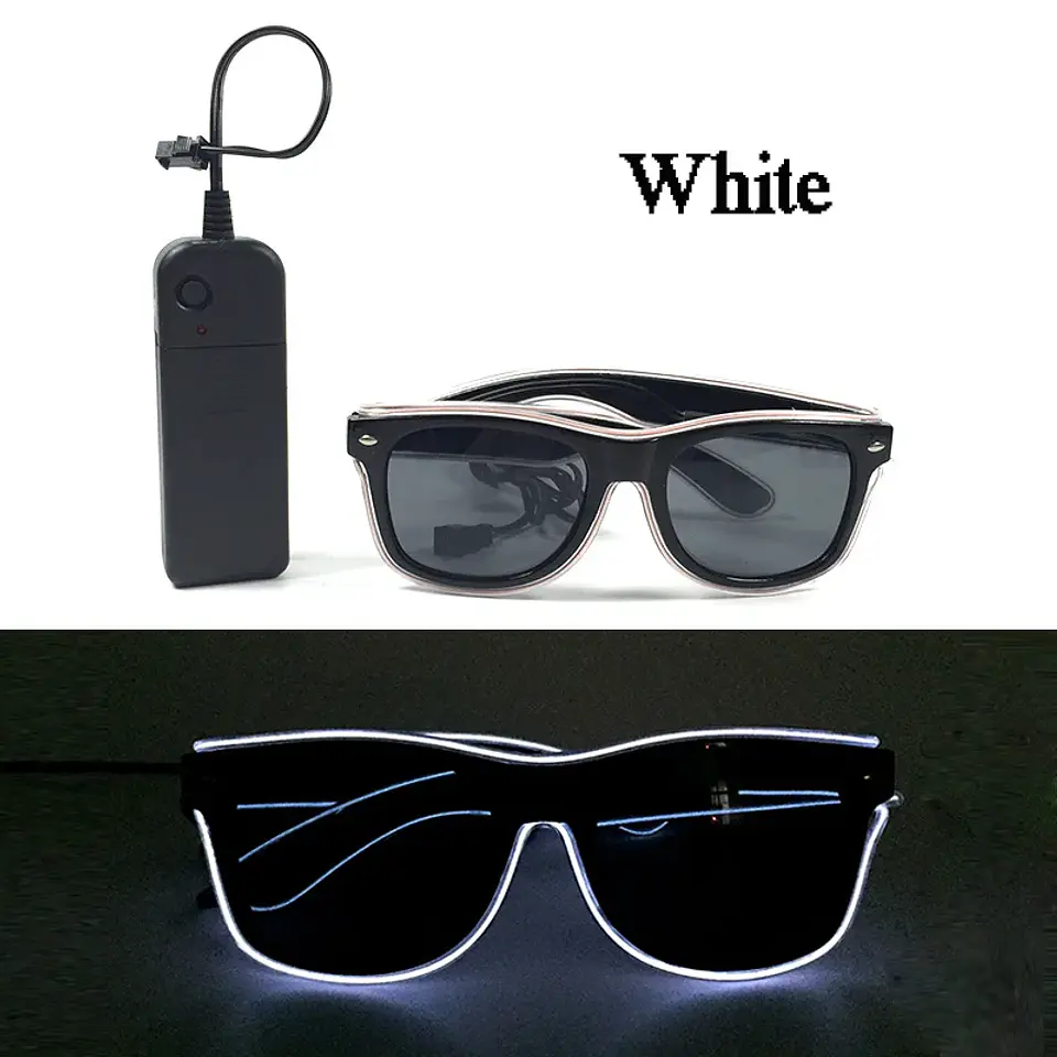 LED Glow Glasses – EL Wire Party Accessory 13
