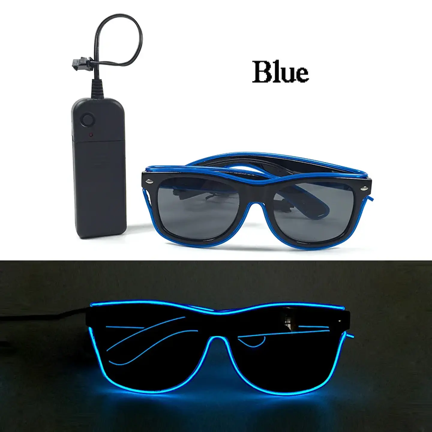 LED Glow Glasses – EL Wire Party Accessory 14