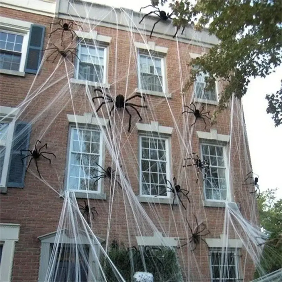 Giant Plush Spider – Halloween Decoration 21