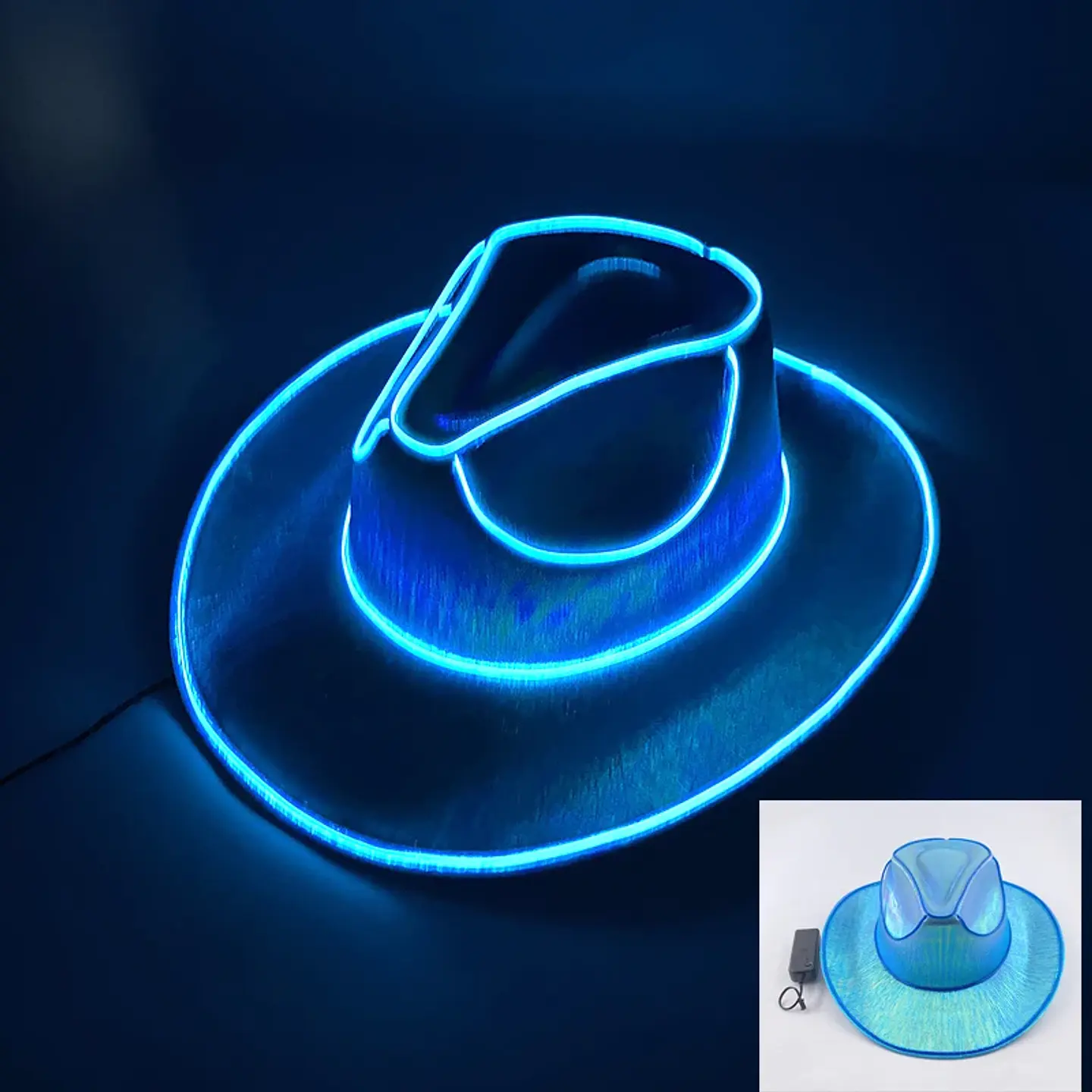 LED Glowing Party Hat & Glasses – Halloween 11