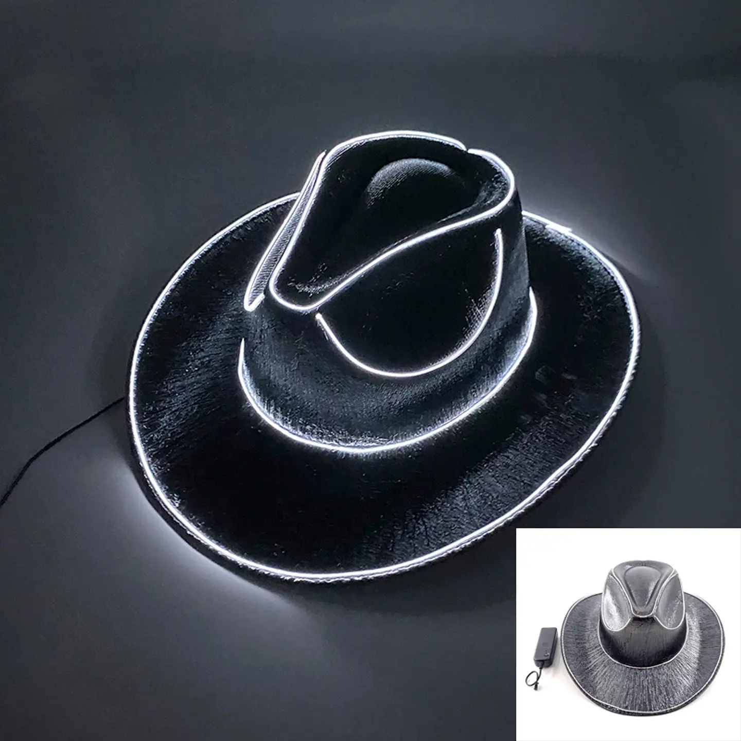 LED Glowing Party Hat & Glasses – Halloween 12