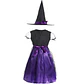 Witch Costume Set for Kids – Halloween Cosplay - thumbnail 13