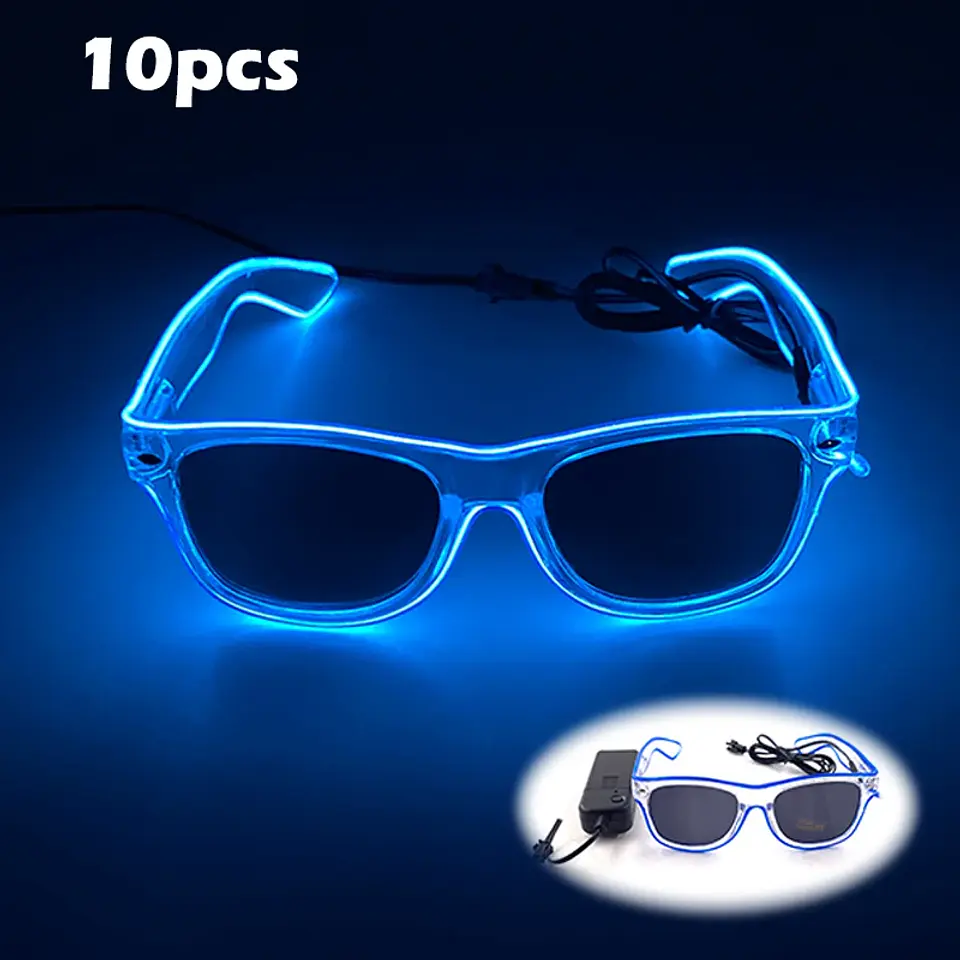 LED Glow Glasses – EL Wire Party Accessory 17