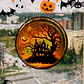 Static Glass Window Stickers – Halloween Castle & Cat - thumbnail 21