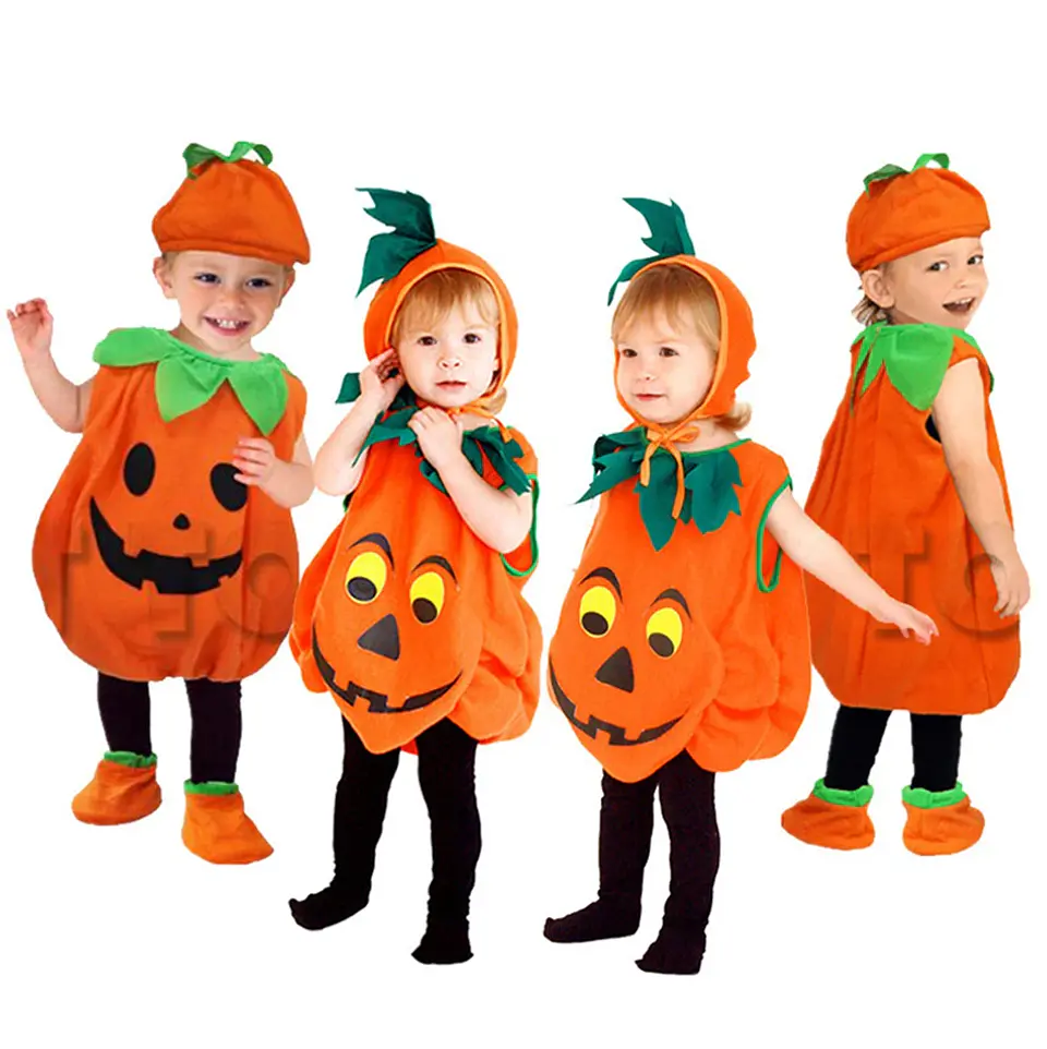 Pumpkin Baby Costume Set – Halloween Cosplay 17