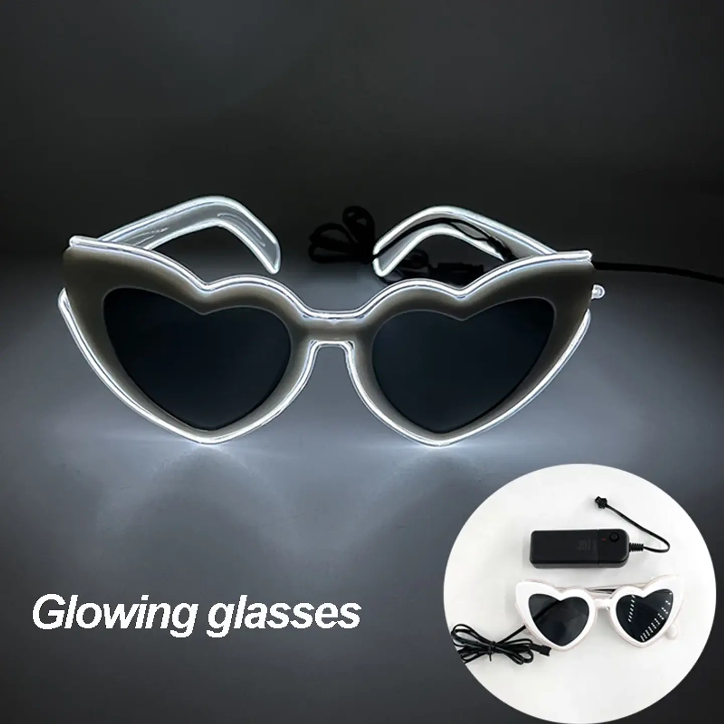 LED Glowing Party Hat & Glasses – Halloween 15