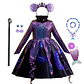 Sea Witch Octopus Costume Dress – Girls Halloween - thumbnail 7