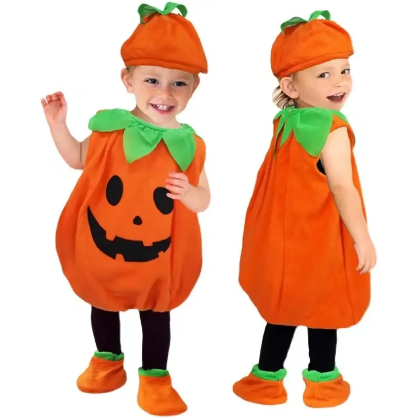 Pumpkin Baby Costume Set – Halloween Cosplay 18