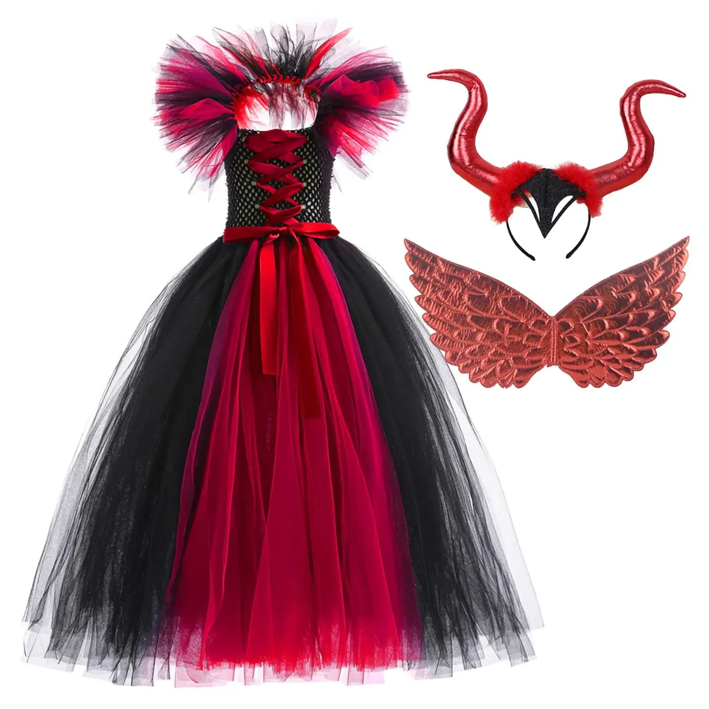 Deluxe Witch Costume Dress – Girls Halloween Cosplay 15
