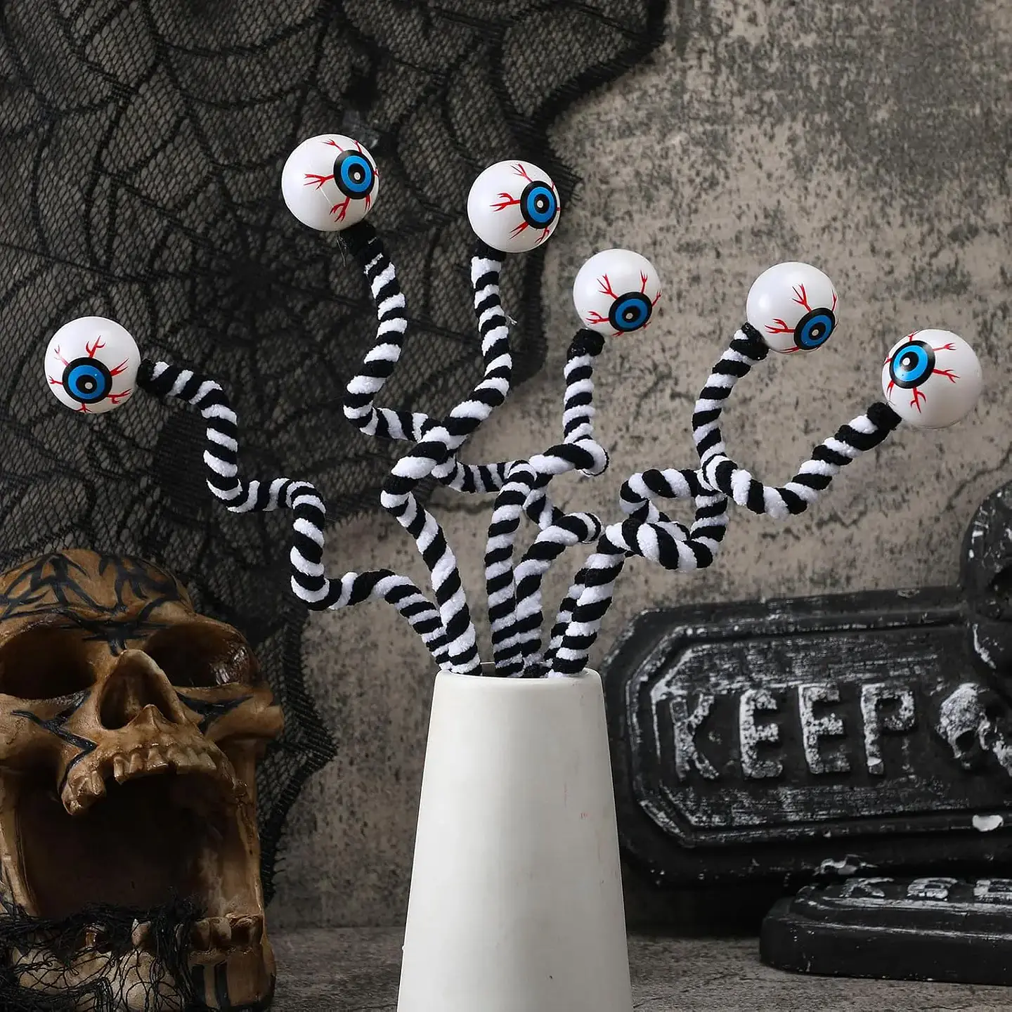 Halloween Eyeball Twisting Stick Decoration 16