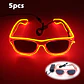 LED Glow Glasses – EL Wire Party Accessory - thumbnail 20