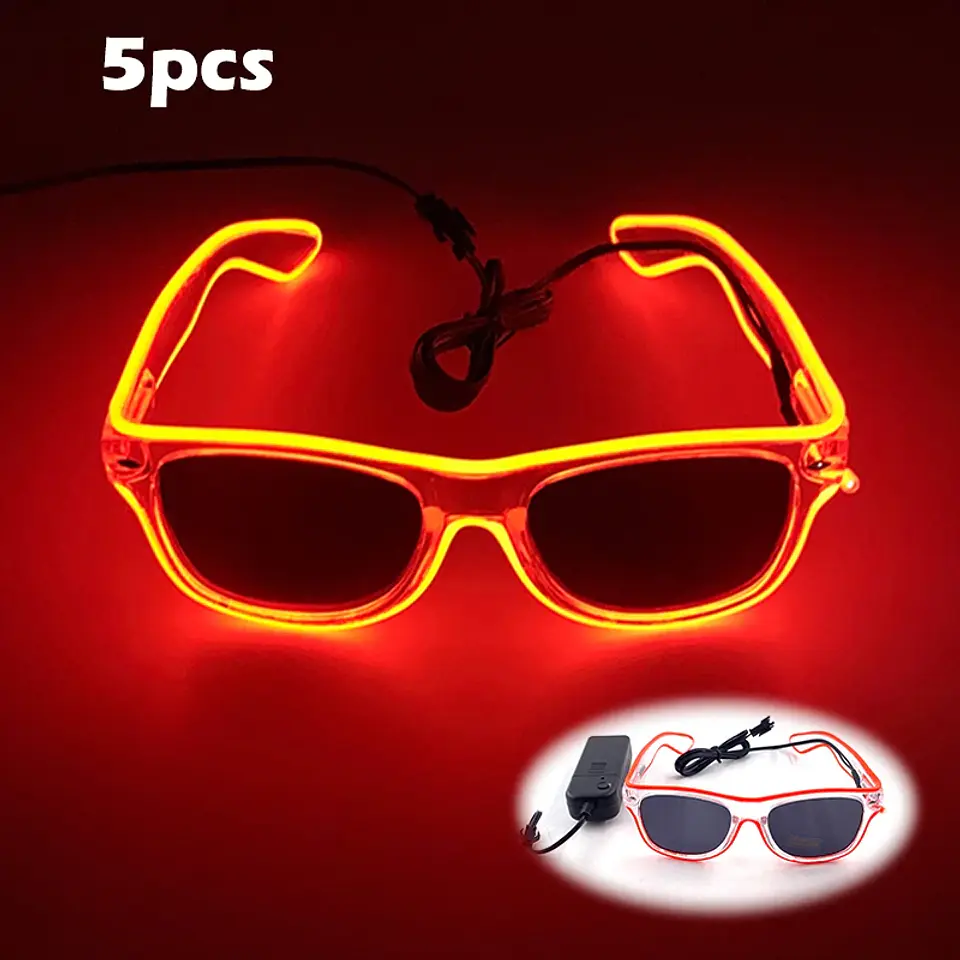 LED Glow Glasses – EL Wire Party Accessory 20