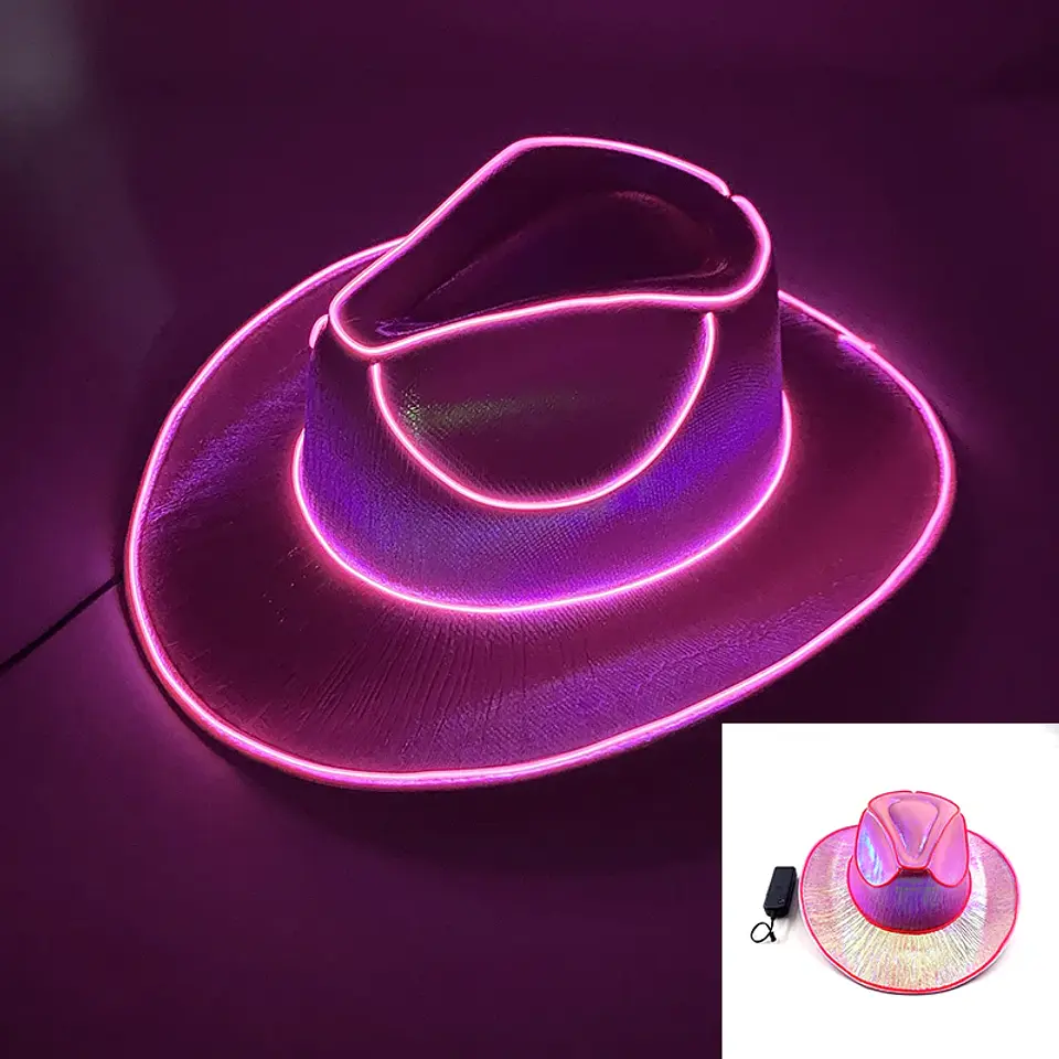 LED Glowing Party Hat & Glasses – Halloween 18