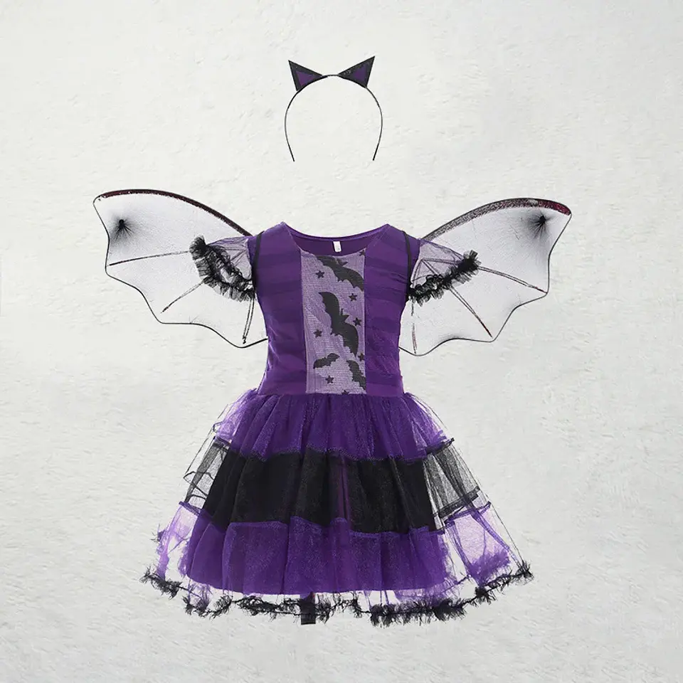 Witch Costume Set for Kids – Halloween Cosplay 17