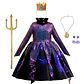 Sea Witch Octopus Costume Dress – Girls Halloween - thumbnail 10