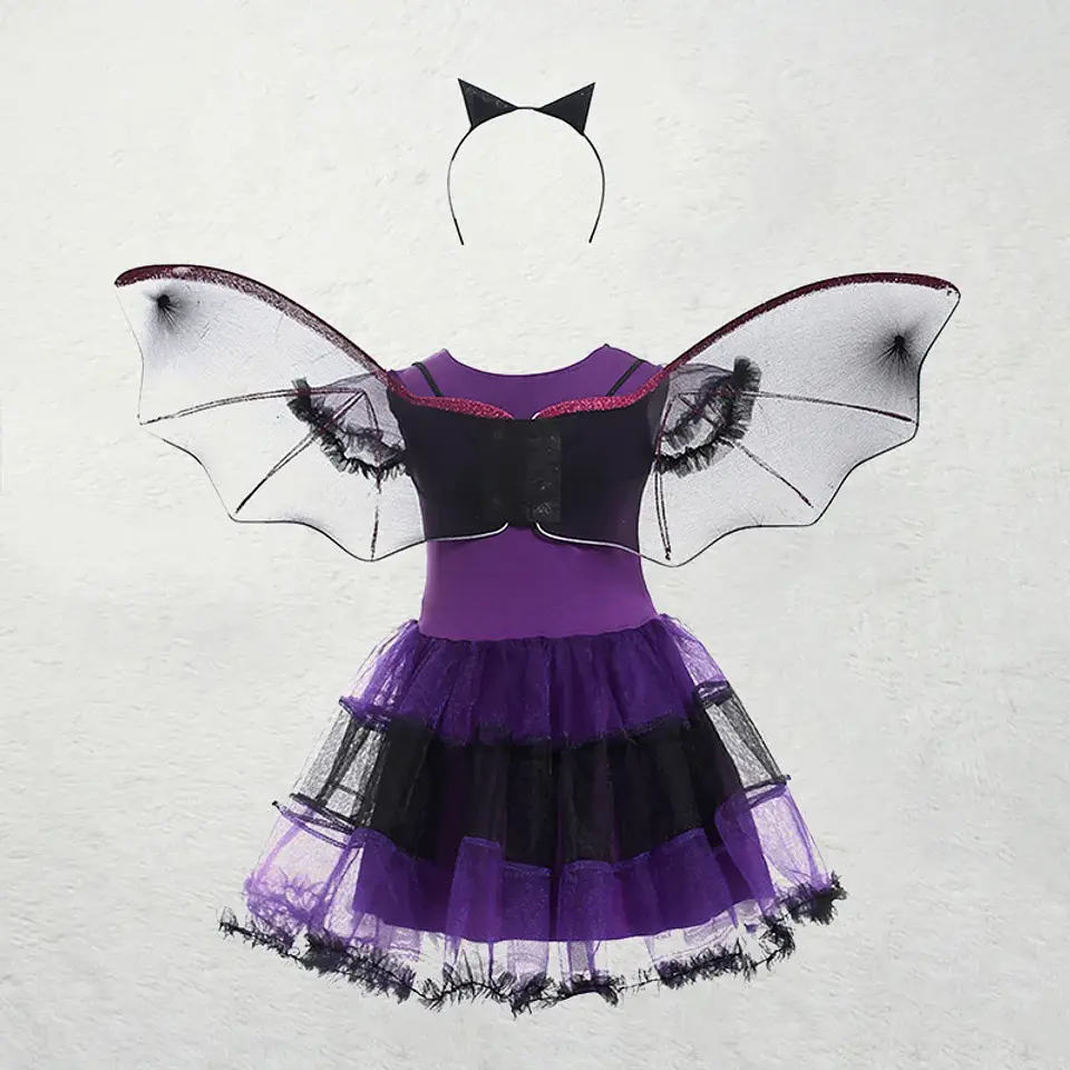 Witch Costume Set for Kids – Halloween Cosplay 18