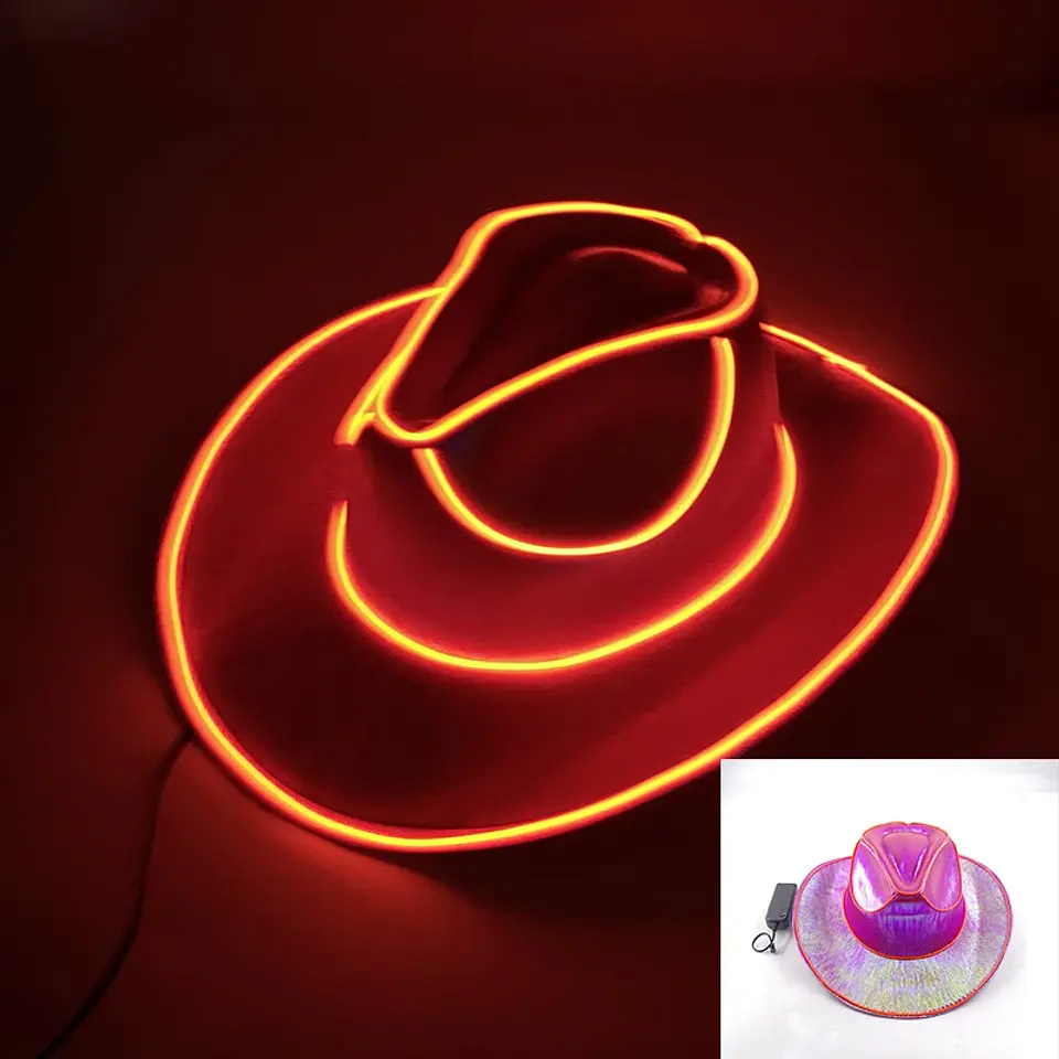 LED Glowing Party Hat & Glasses – Halloween 19
