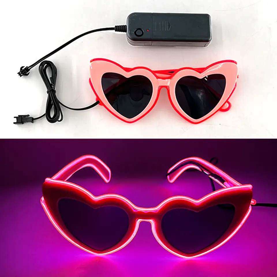 LED Glow Glasses – EL Wire Party Accessory 28