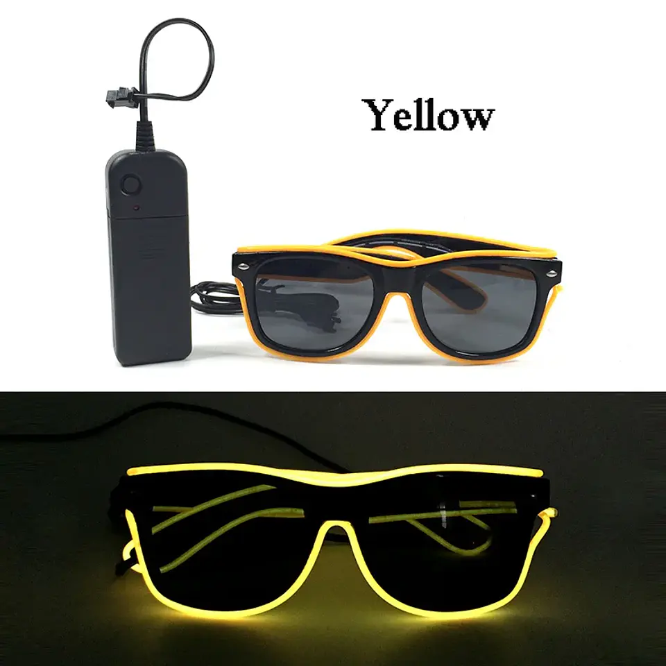 LED Glow Glasses – EL Wire Party Accessory 34