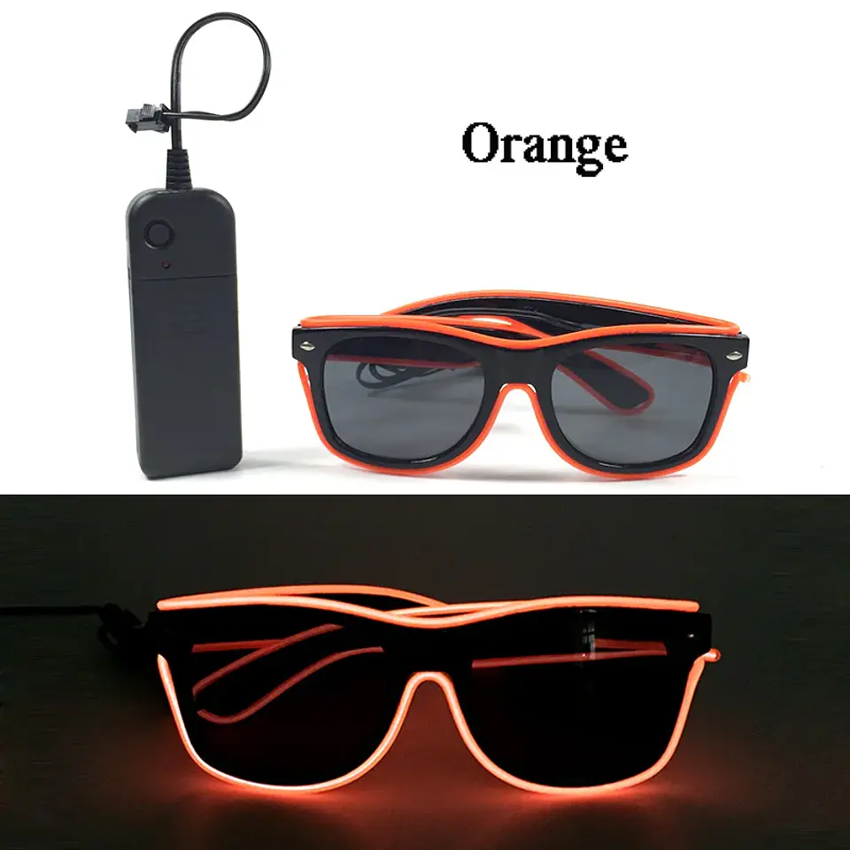 LED Glow Glasses – EL Wire Party Accessory 35