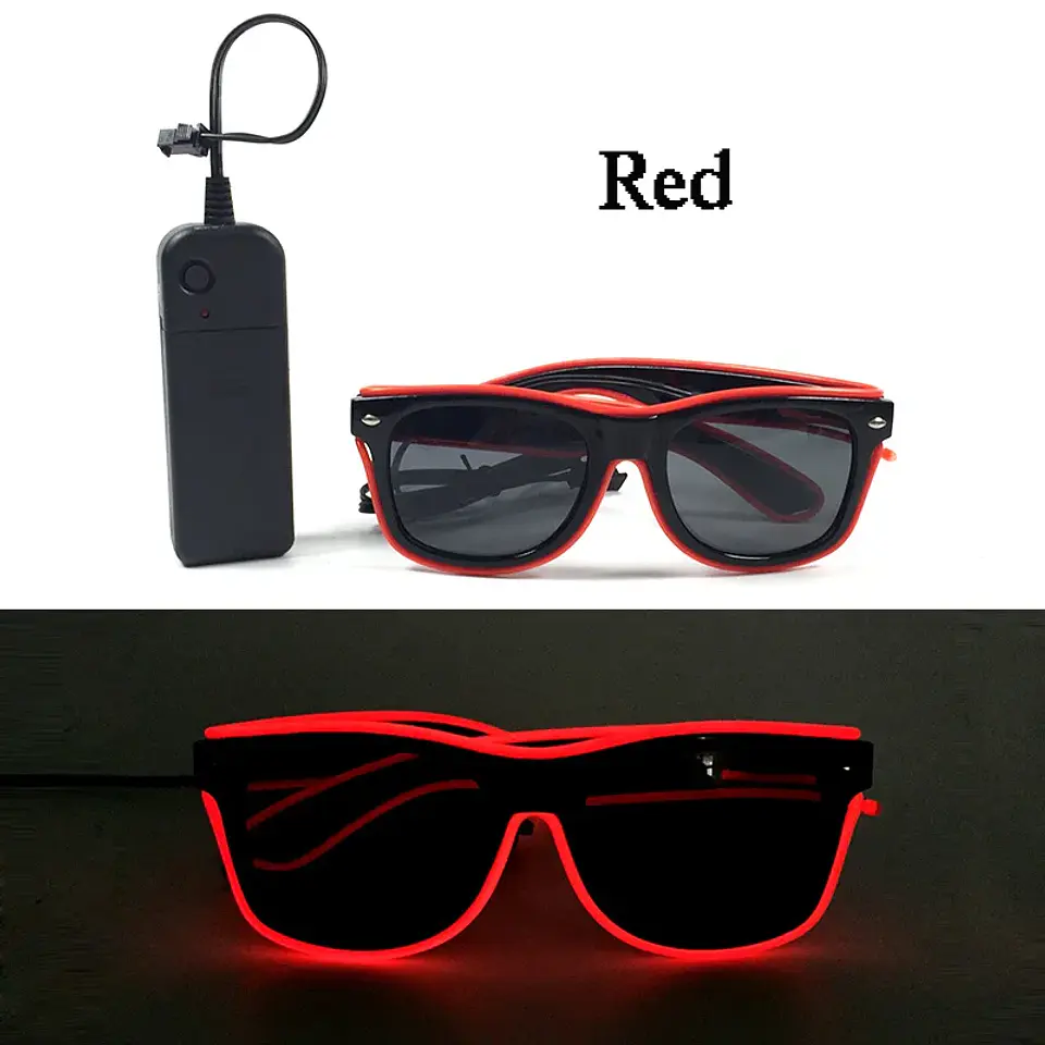 LED Glow Glasses – EL Wire Party Accessory 37