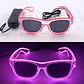 LED Glow Glasses – EL Wire Party Accessory - thumbnail 40