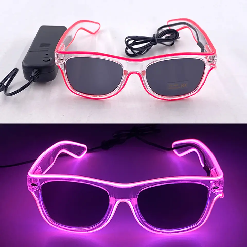 LED Glow Glasses – EL Wire Party Accessory 40