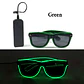 LED Glow Glasses – EL Wire Party Accessory - thumbnail 41